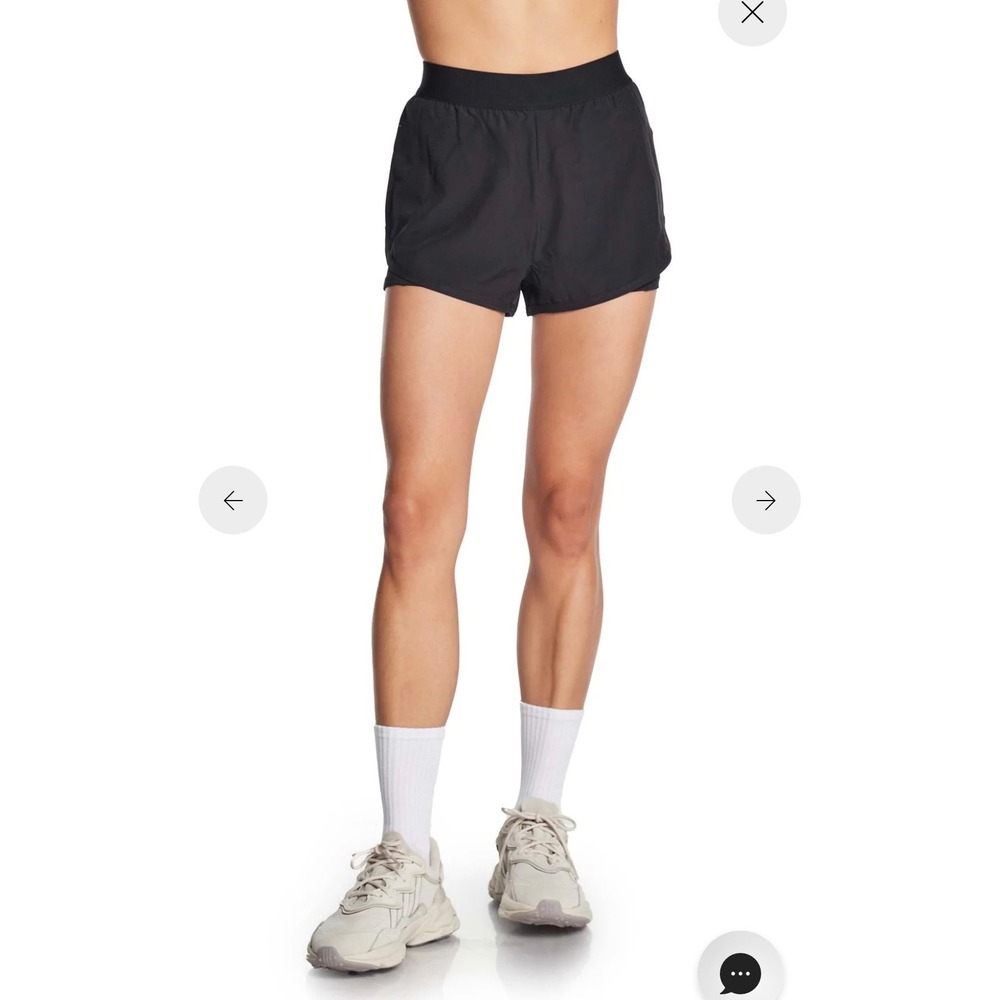 NWT Kyodan Active Ladies Run Athletic Short Black 2-in-1 Built-in Liner XL - Picture 9 of 9